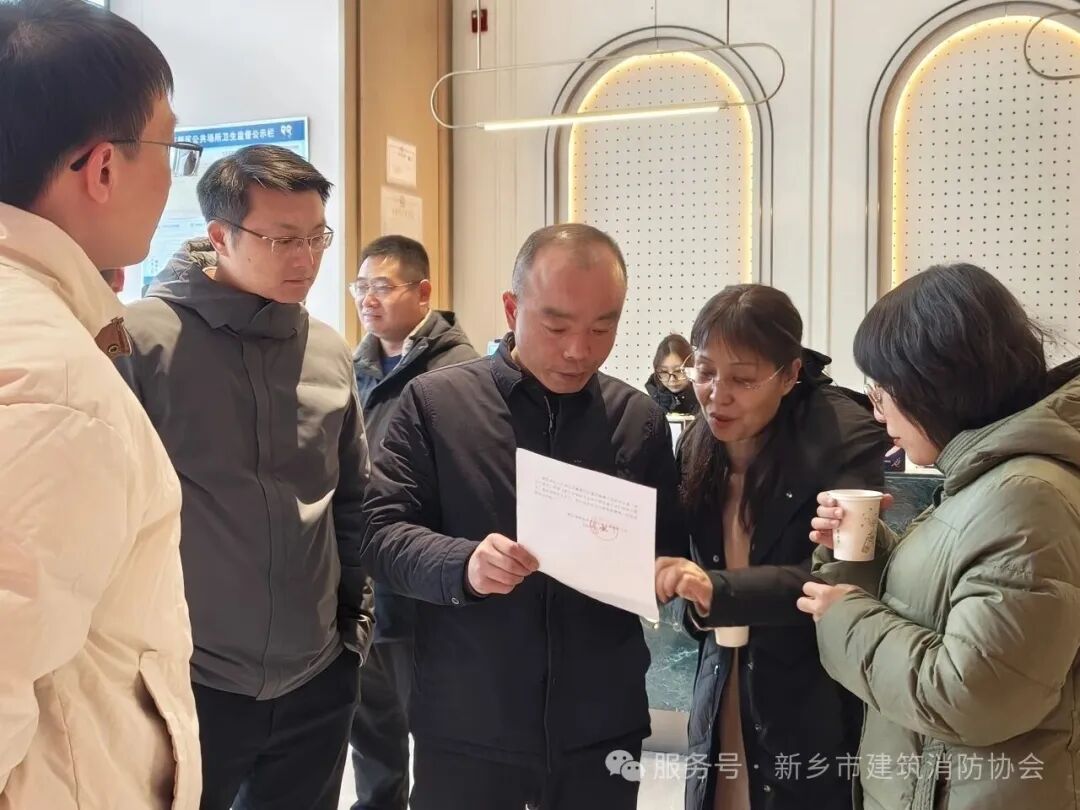 全省消防审验历史遗留问题互查组赴新乡开展督导